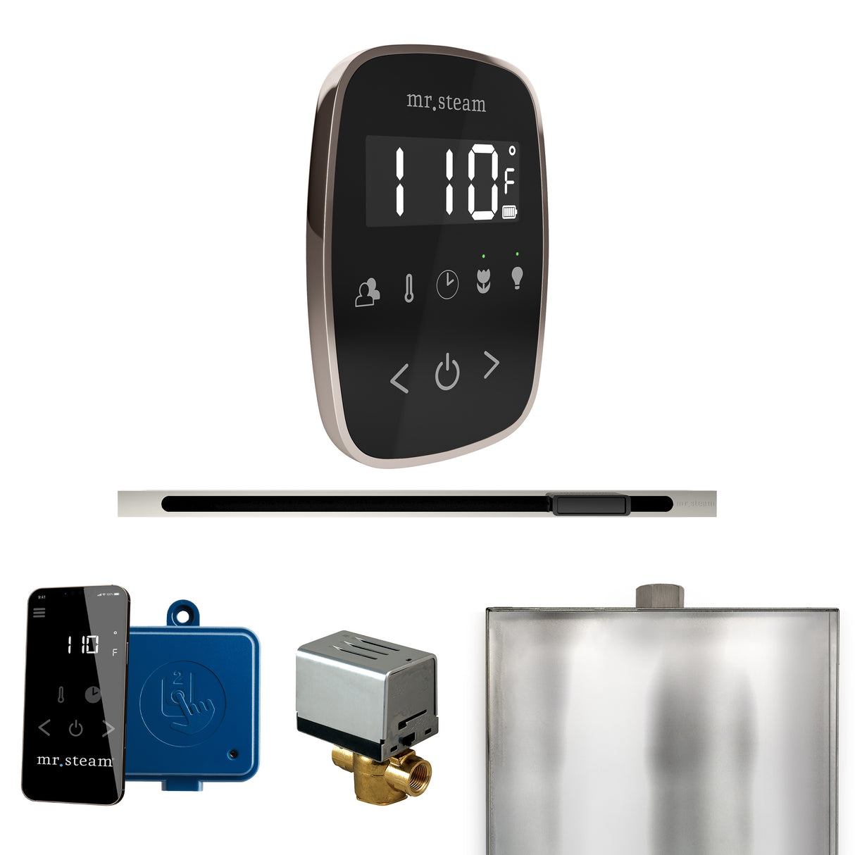 Mr.Steam ButlerFlex Linear Steam Shower Control Package