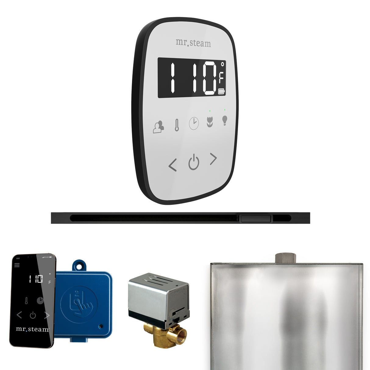 Mr.Steam ButlerFlex Linear Steam Shower Control Package