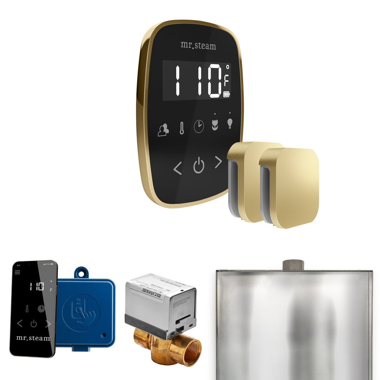 Mr.Steam ButlerFlex Max Steam Shower Control Package