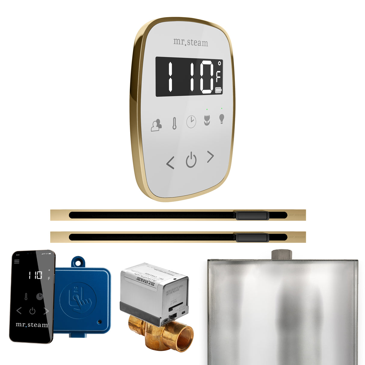 Mr.Steam ButlerFlex Max Linear Steam Shower Control Package