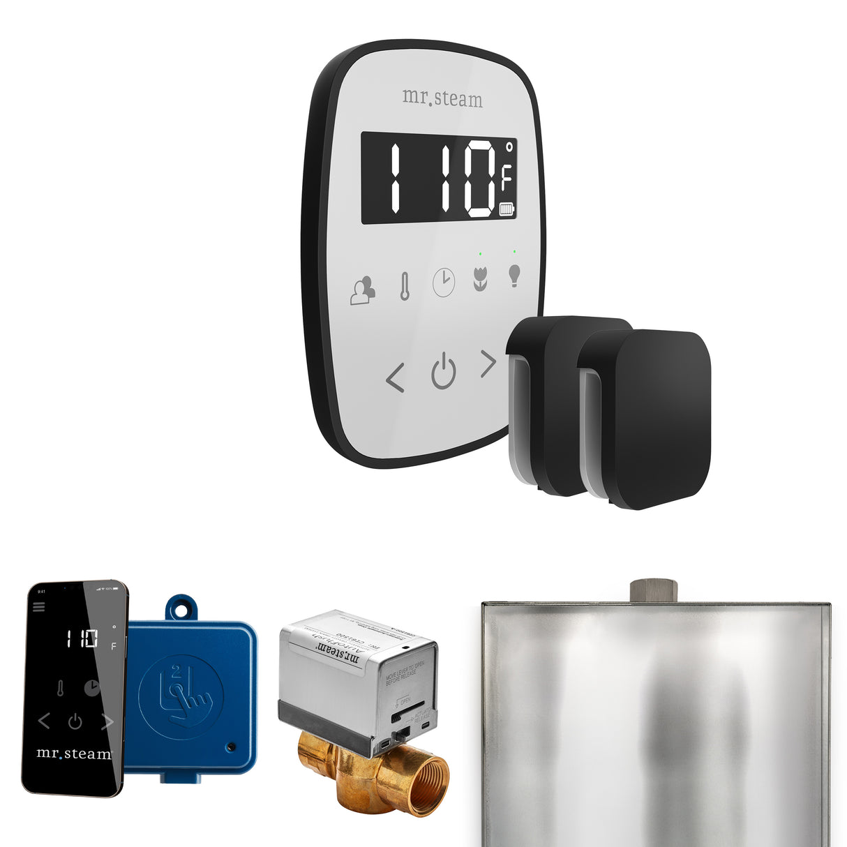 Mr.Steam ButlerFlex Max Steam Shower Control Package