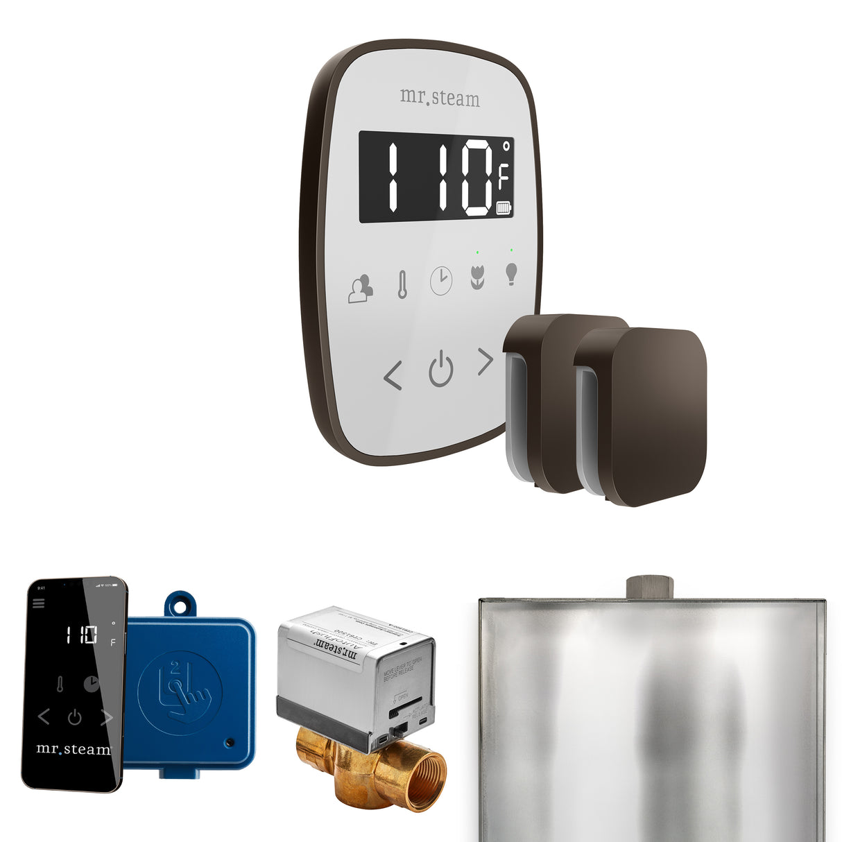 Mr.Steam ButlerFlex Max Steam Shower Control Package