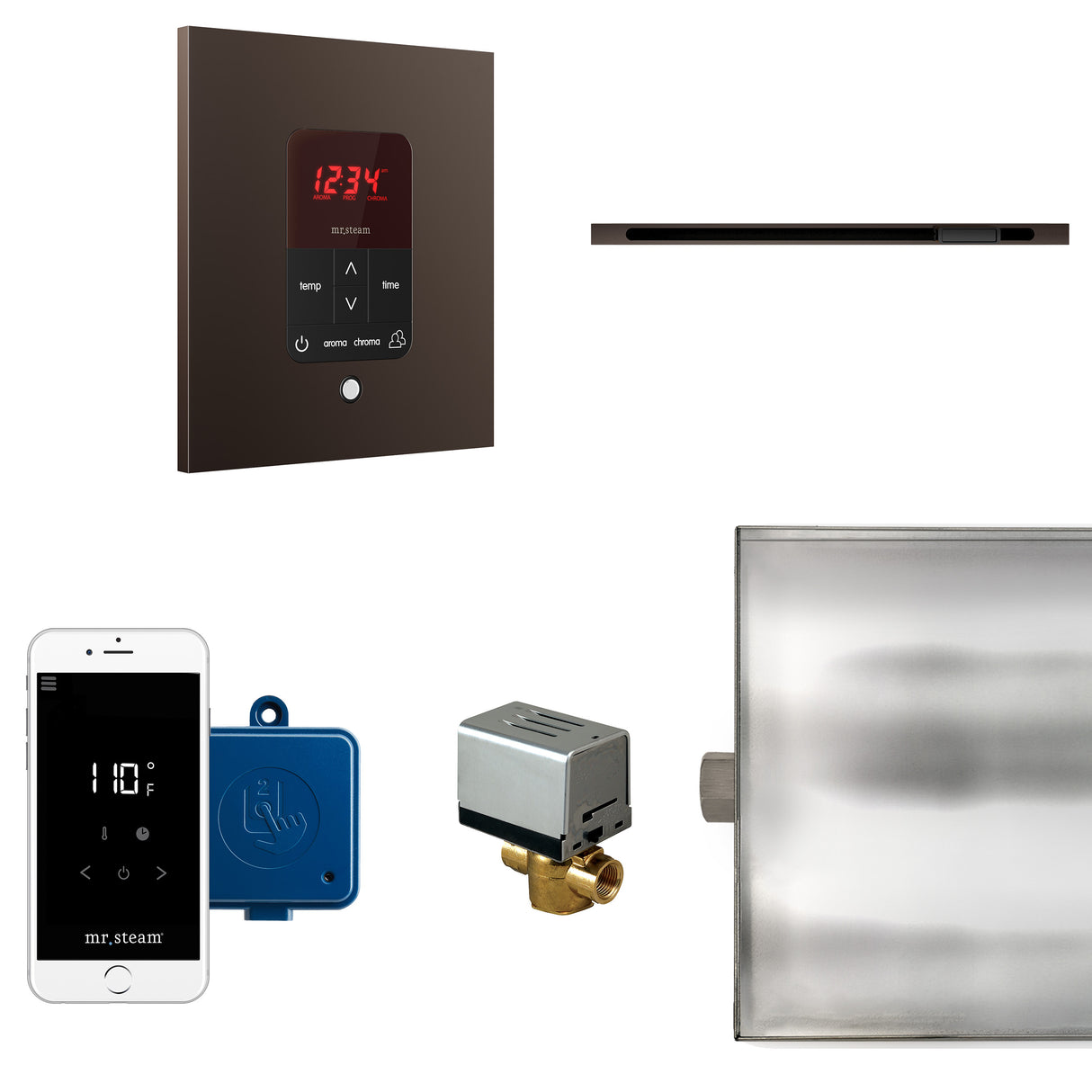 Mr.Steam Butler Linear Steam Shower Control Package