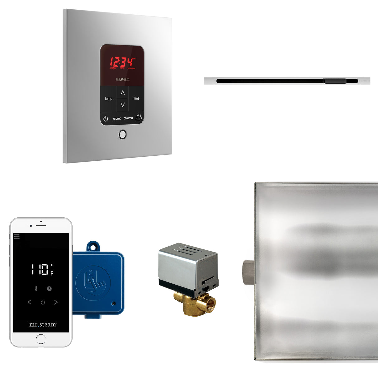 Mr.Steam Butler Linear Steam Shower Control Package