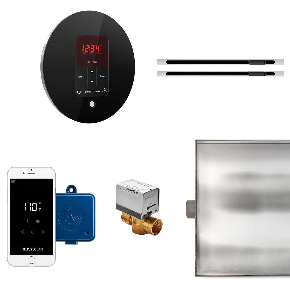 Mr.Steam Butler Max Linear Steam Shower Control Package