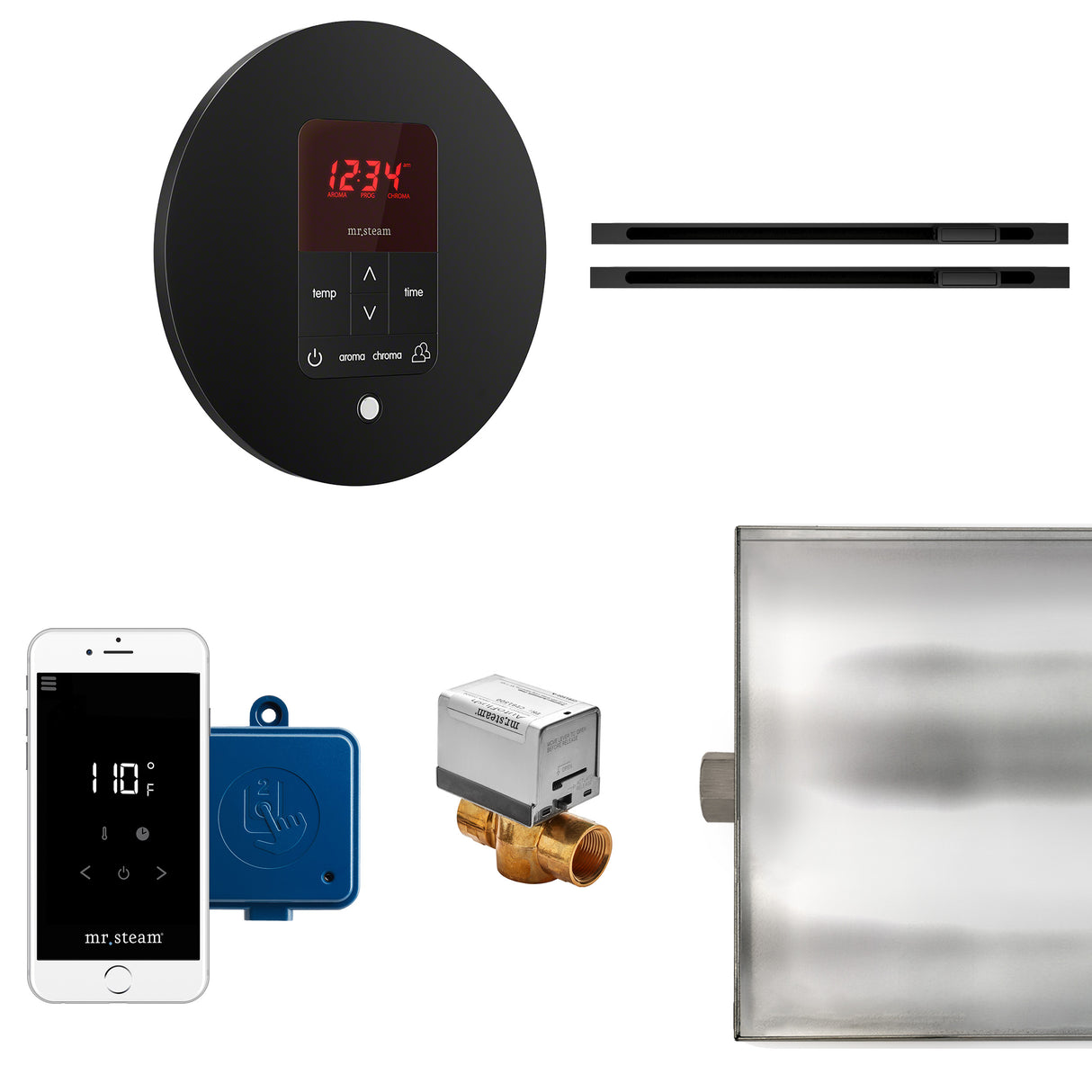 Mr.Steam Butler Max Linear Steam Shower Control Package