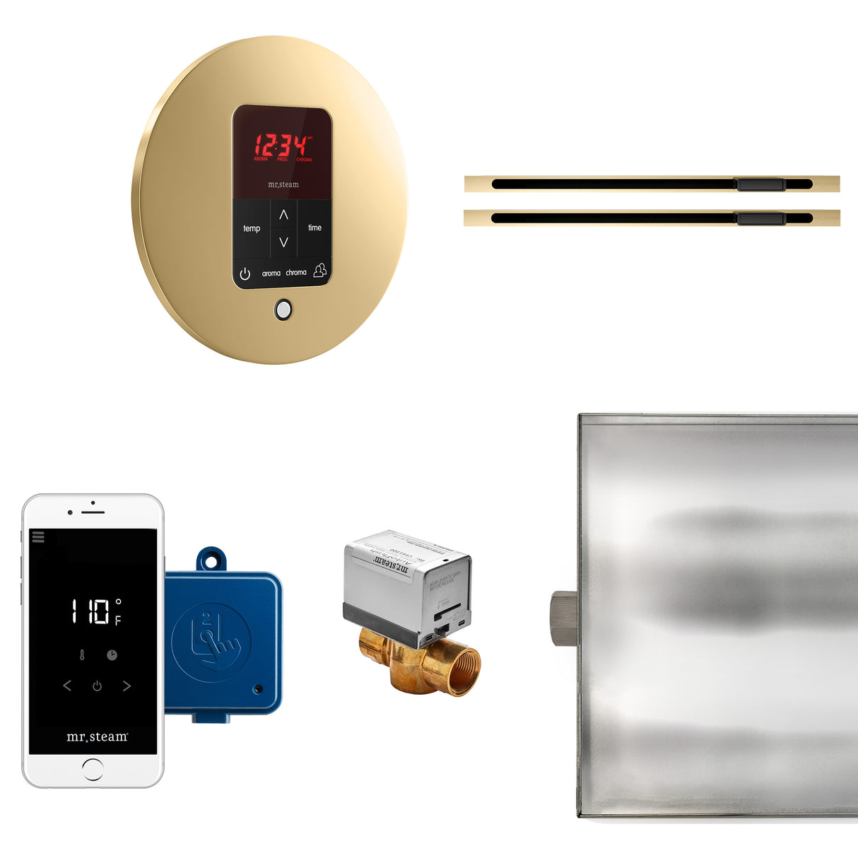 Mr.Steam Butler Max Linear Steam Shower Control Package