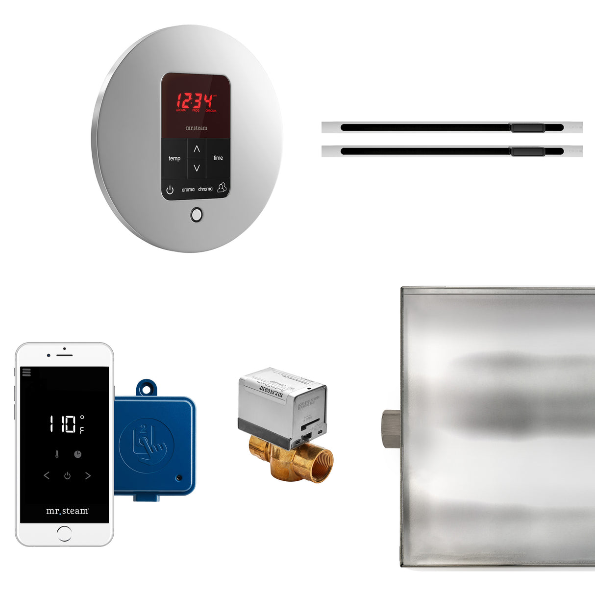 Mr.Steam Butler Max Linear Steam Shower Control Package