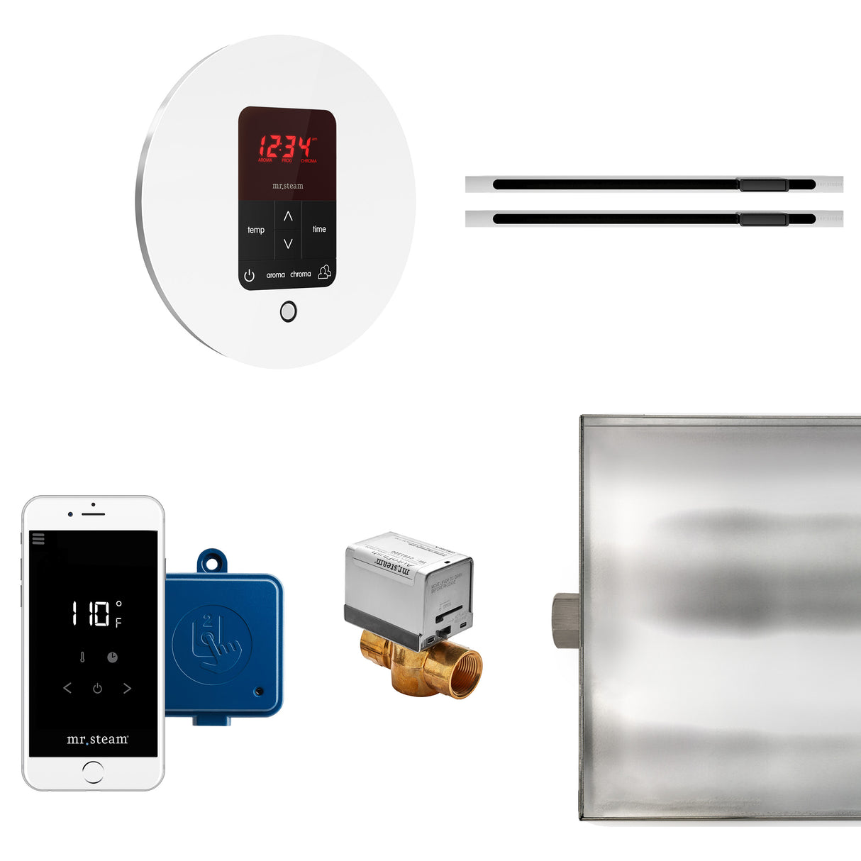 Mr.Steam Butler Max Linear Steam Shower Control Package