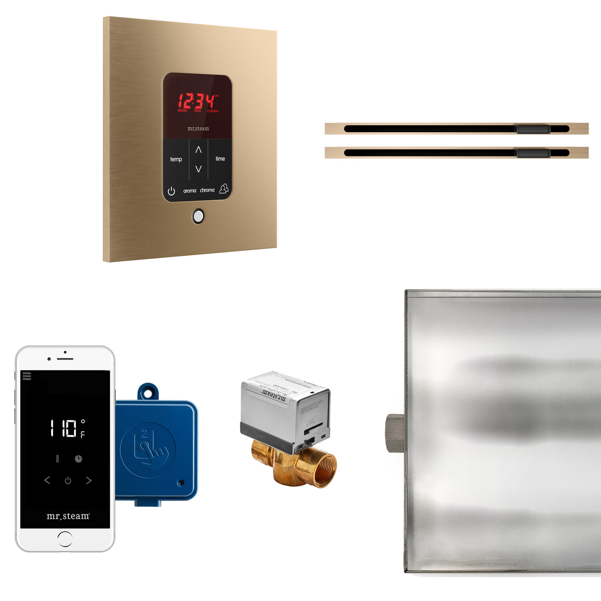Mr.Steam Butler Max Linear Steam Shower Control Package