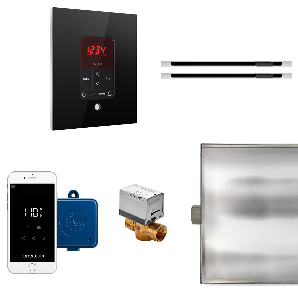 Mr.Steam Butler Max Linear Steam Shower Control Package