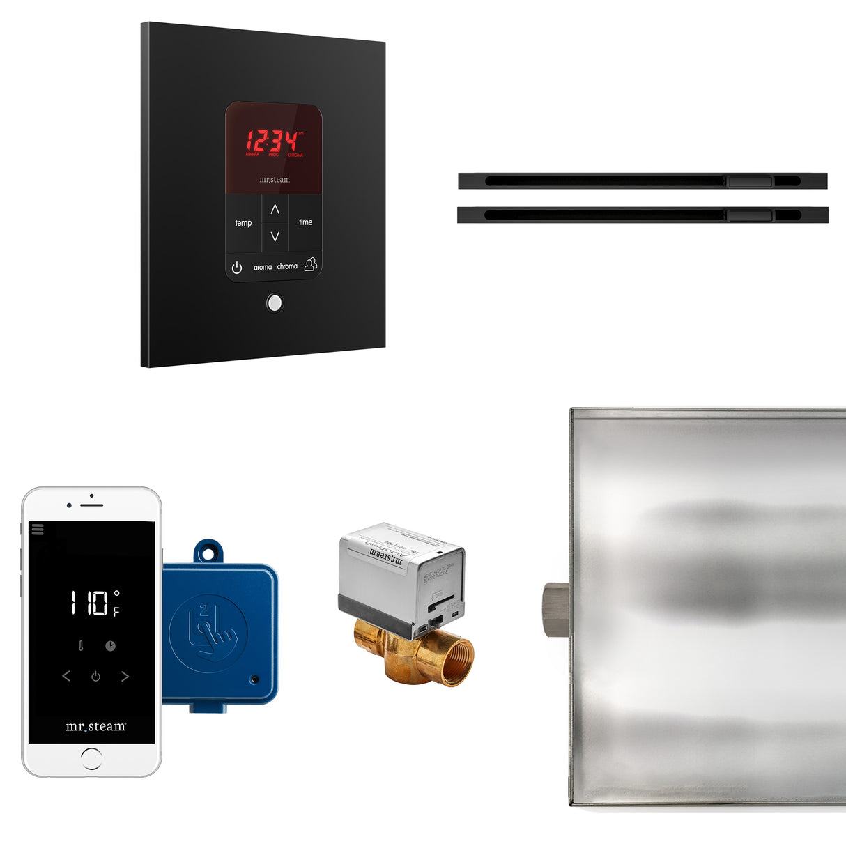 Mr.Steam Butler Max Linear Steam Shower Control Package