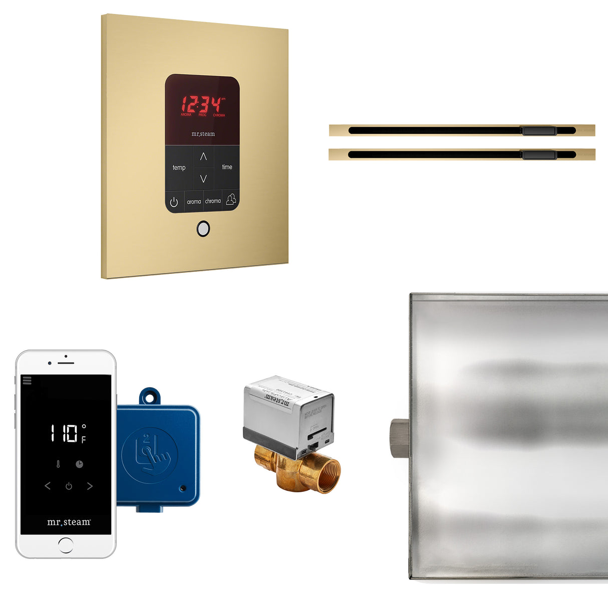 Mr.Steam Butler Max Linear Steam Shower Control Package