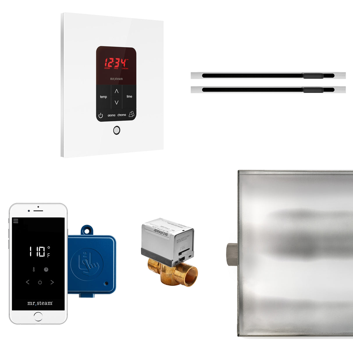 Mr.Steam Butler Max Linear Steam Shower Control Package