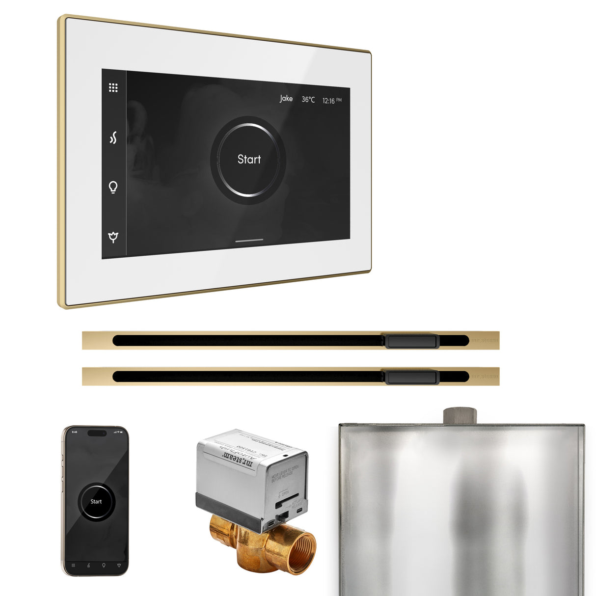 Mr.Steam XButler Max Linear Steam Shower Control Package