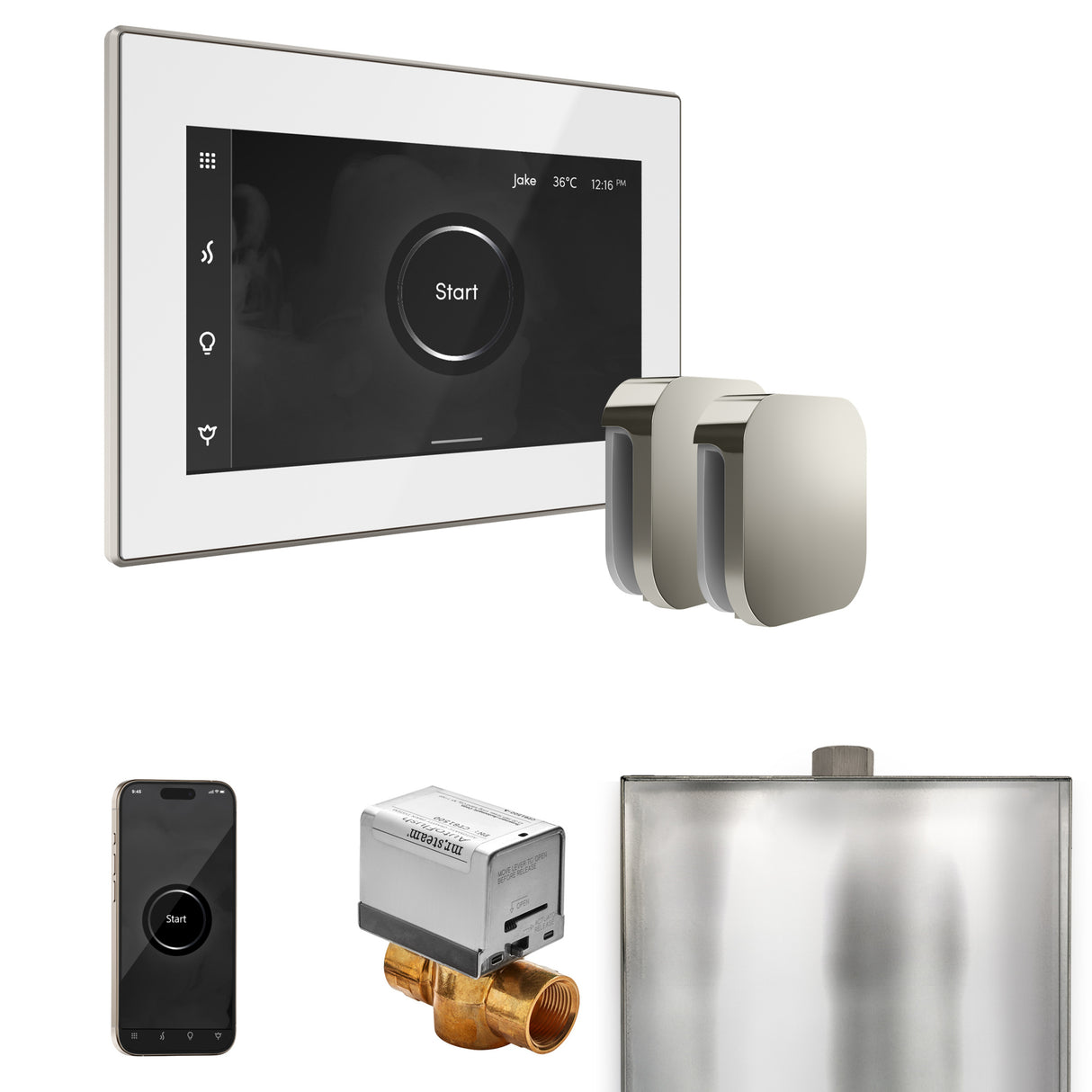 Mr.Steam Xbutler Max Steam Shower Control Package