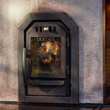 Cozy Heat OG Series Thru-Wall Wood Burning Sauna Heater Stove, 18kW