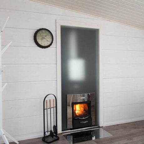Harvia Pro Duo Series Wood-Burning Sauna Stove With Exterior Feed, 31kW, Steel