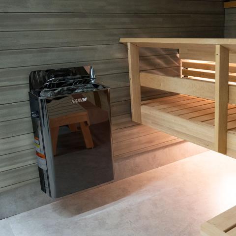 Harvia The Wall Series Sauna Heater, 6kW