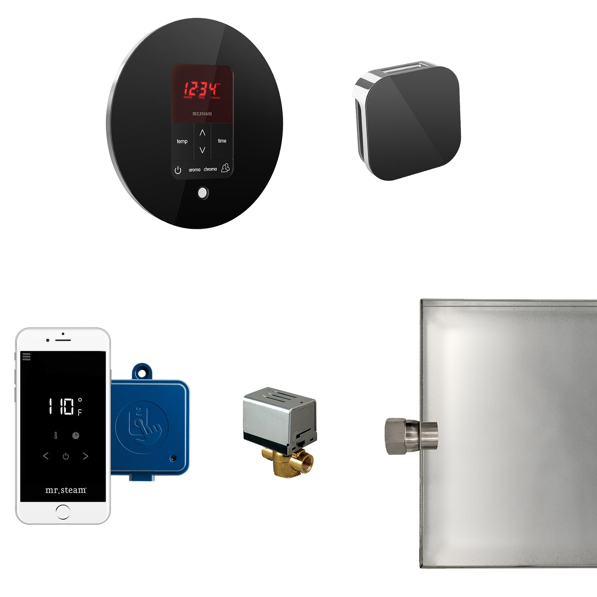 Mr.Steam Butler Aroma Designer Steam Shower Control Package
