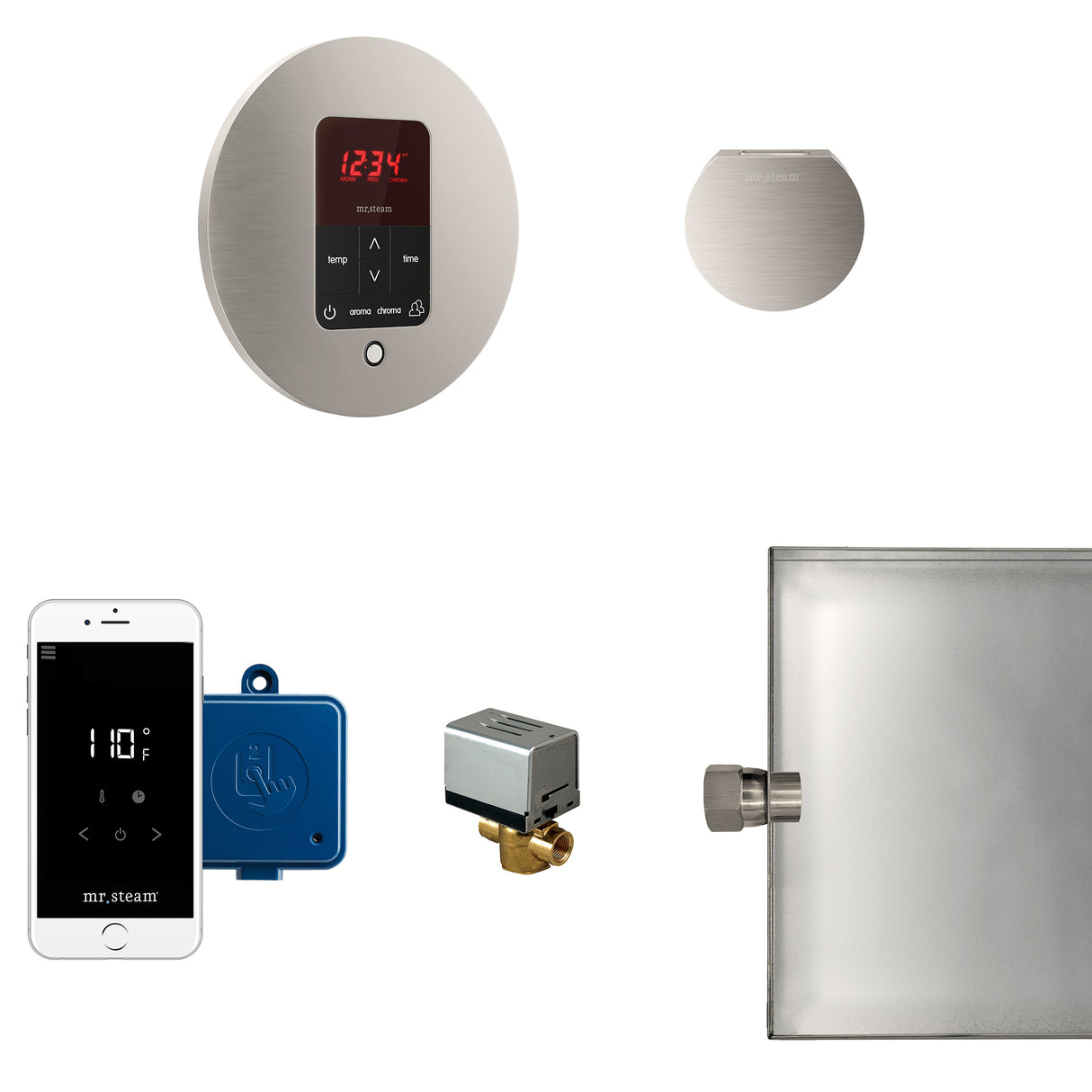 Mr.Steam Butler Aroma Designer Steam Shower Control Package
