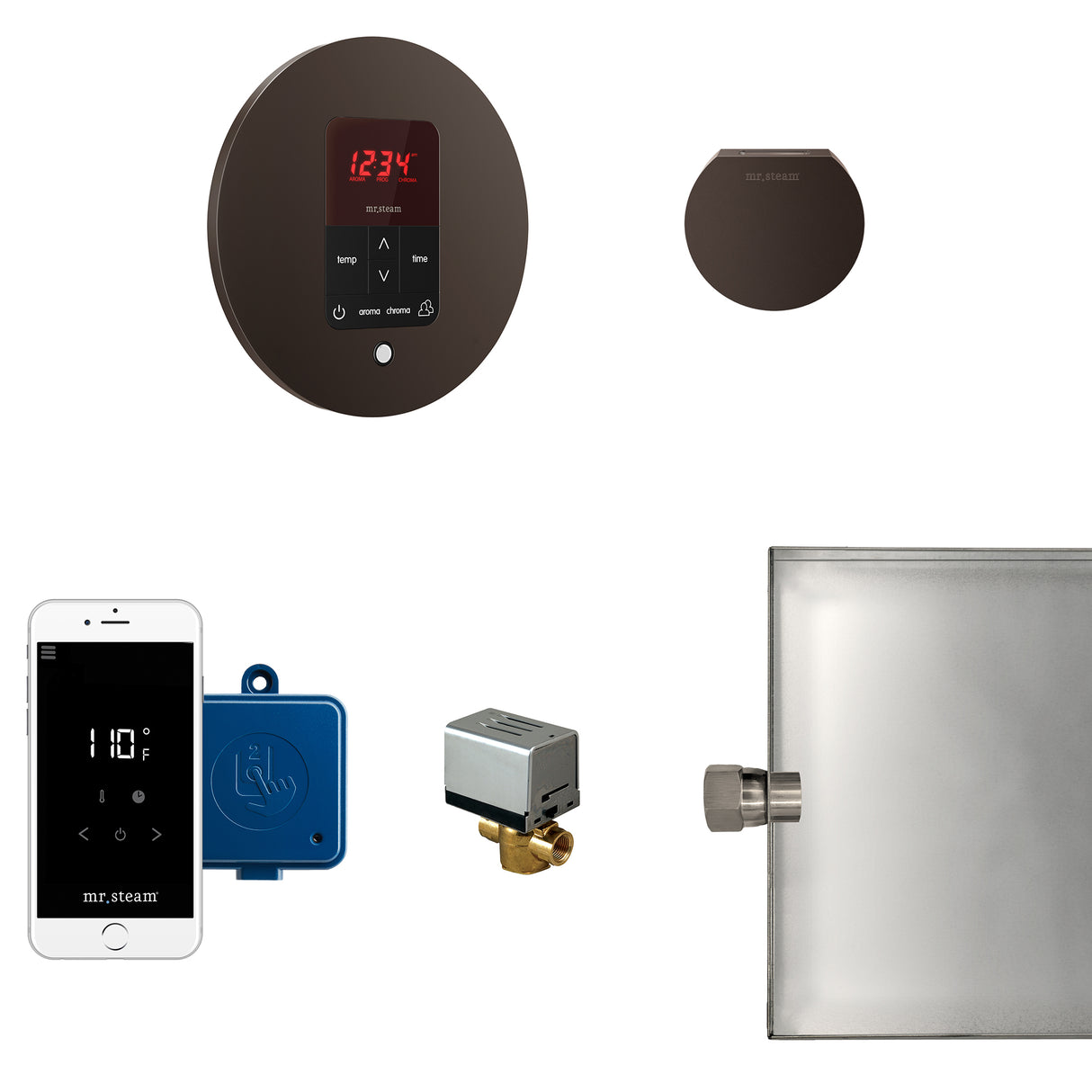 Mr.Steam Butler Aroma Designer Steam Shower Control Package