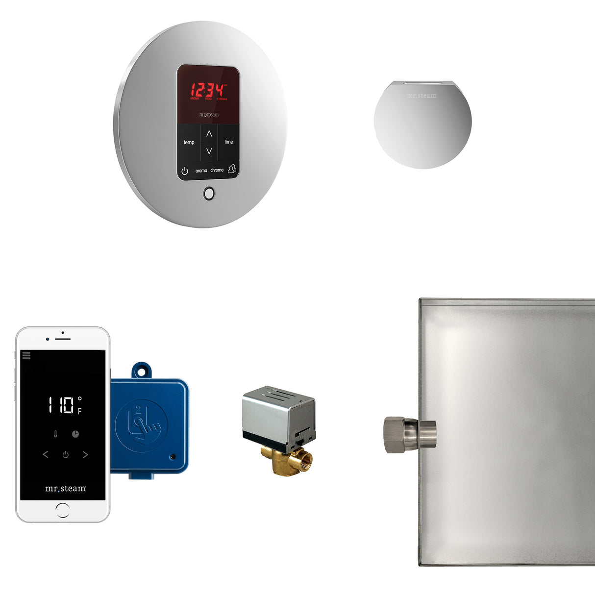 Mr.Steam Butler Aroma Designer Steam Shower Control Package