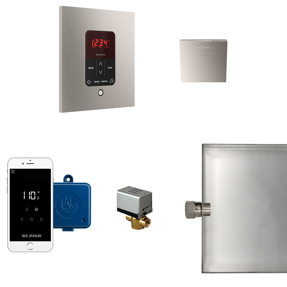 Mr.Steam Butler Aroma Designer Steam Shower Control Package