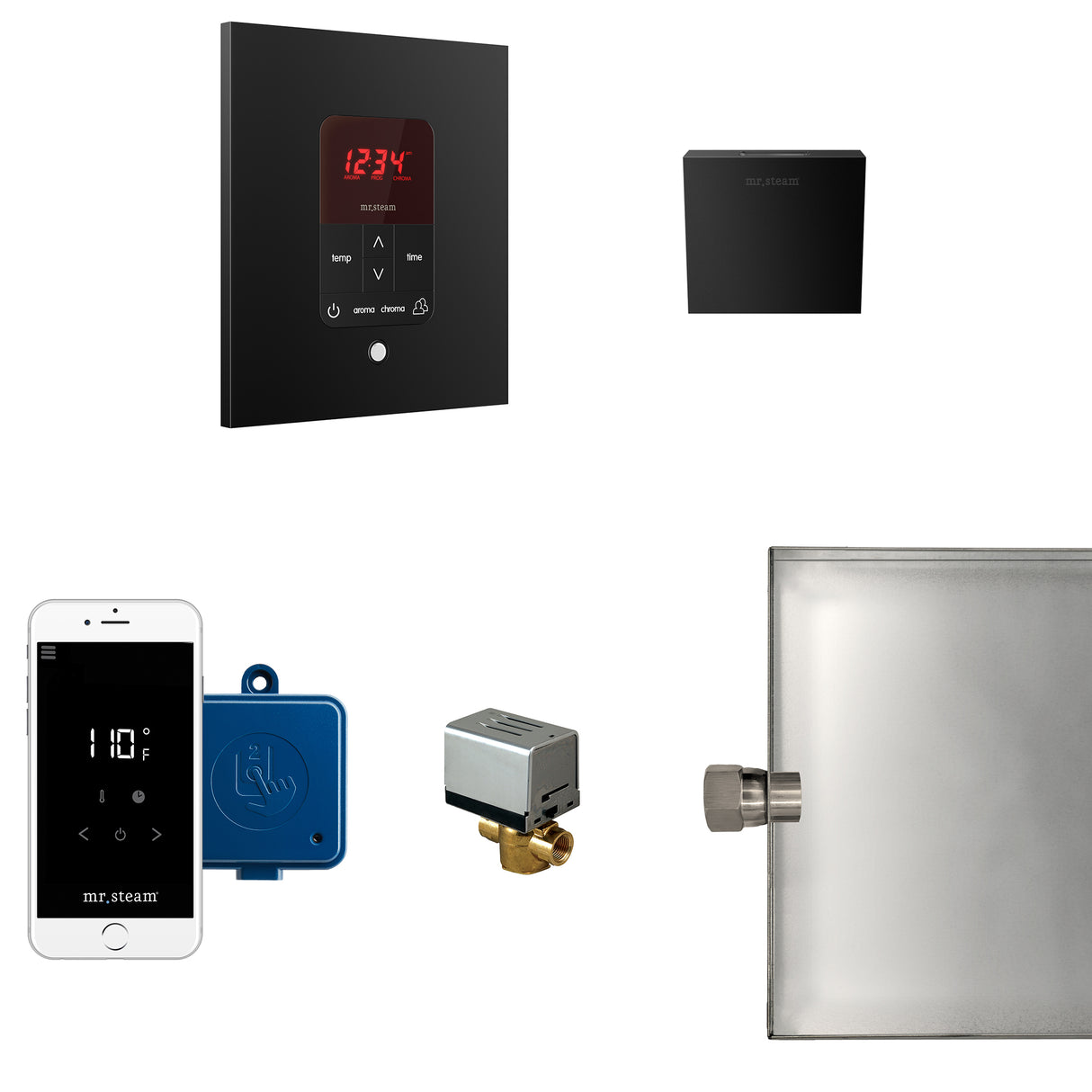 Mr.Steam Butler Aroma Designer Steam Shower Control Package