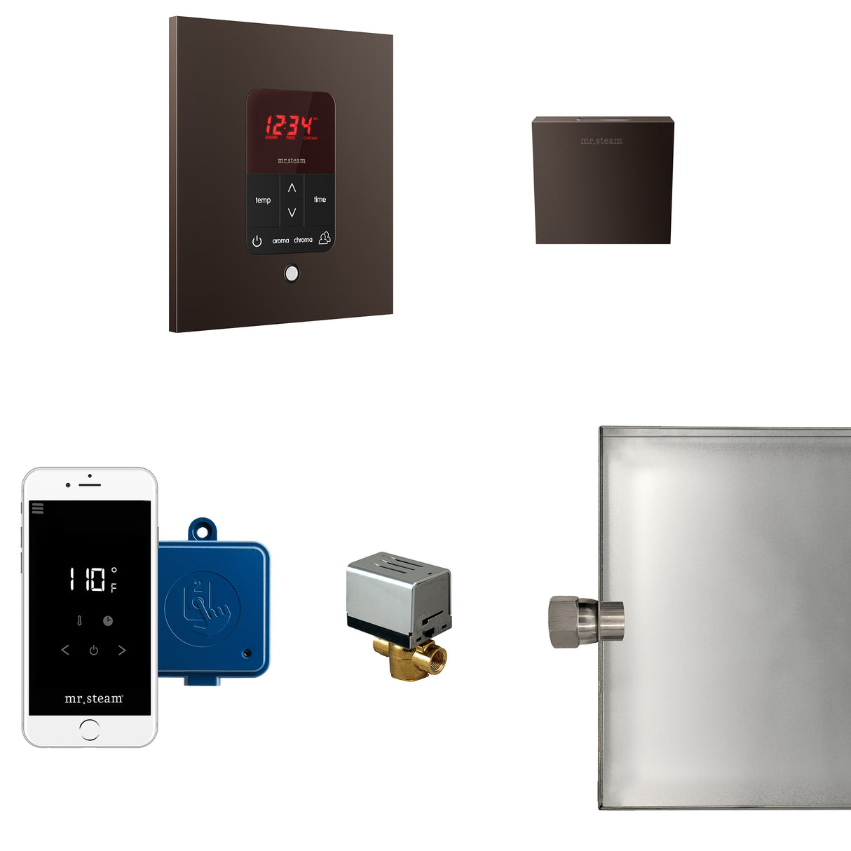 Mr.Steam Butler Aroma Designer Steam Shower Control Package