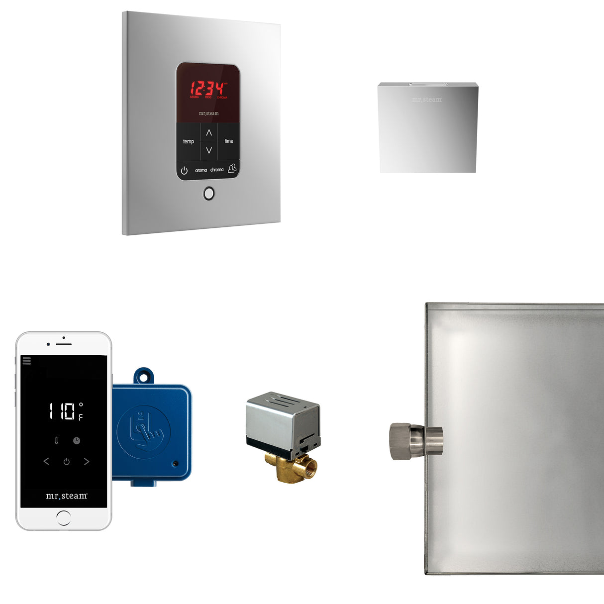 Mr.Steam Butler Aroma Designer Steam Shower Control Package