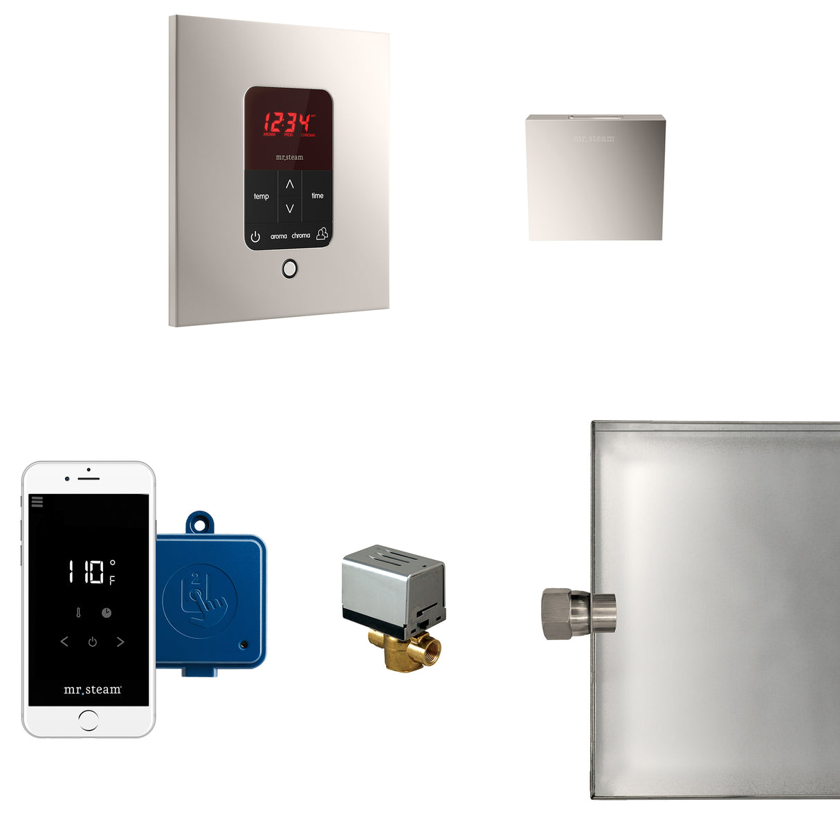 Mr.Steam Butler Aroma Designer Steam Shower Control Package