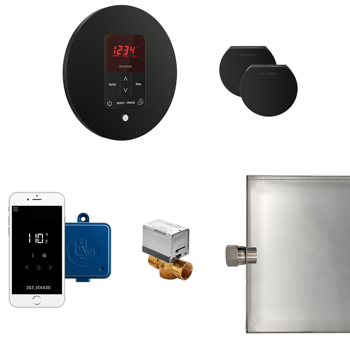 Mr.Steam Butler Max Aroma Designer Steam Shower Control Package