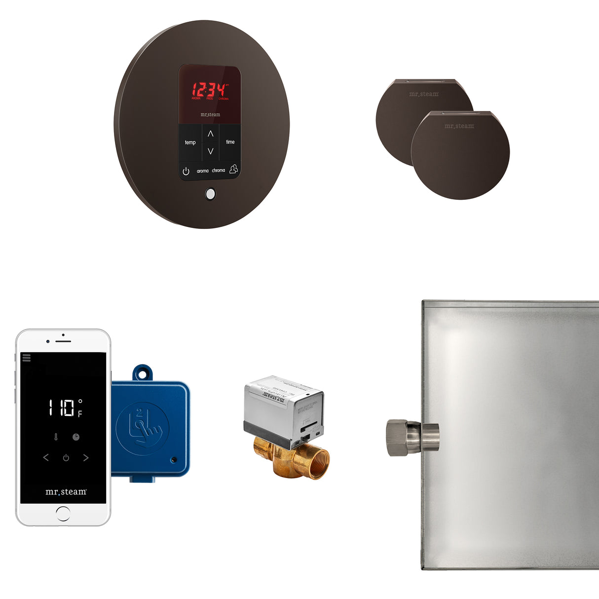 Mr.Steam Butler Max Aroma Designer Steam Shower Control Package