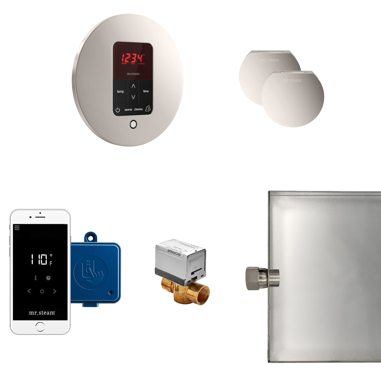 Mr.Steam Butler Max Aroma Designer Steam Shower Control Package