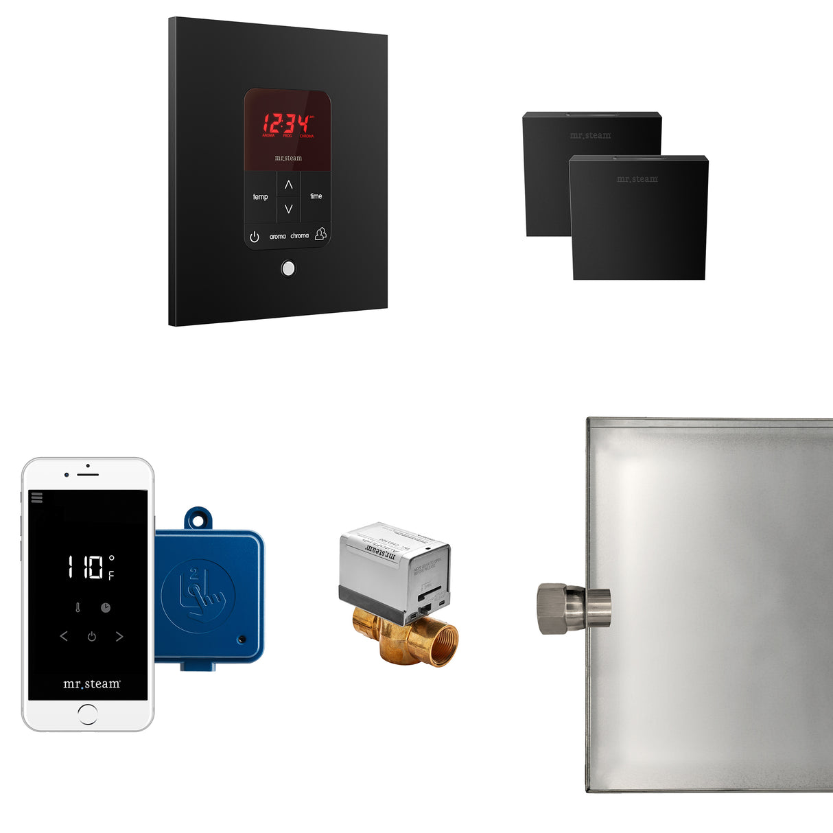 Mr.Steam Butler Max Aroma Designer Steam Shower Control Package