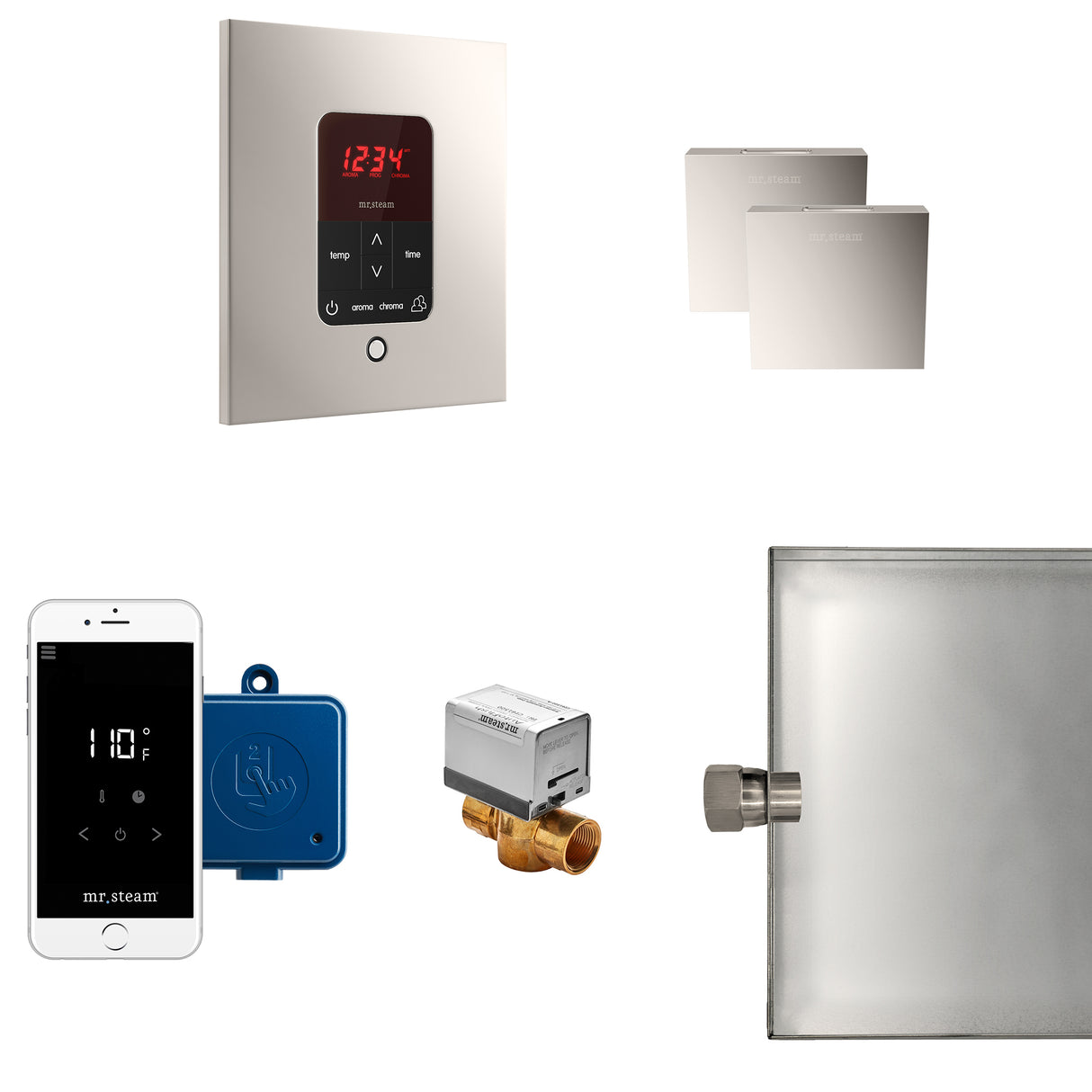 Mr.Steam Butler Max Aroma Designer Steam Shower Control Package