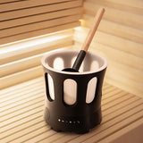 SaunaLife SaunaZone Bluetooth Speaker and Sauna Bucket, with Lights