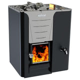 Harvia Pro Series Wood Sauna Stove with Water Tank, 24.1kW