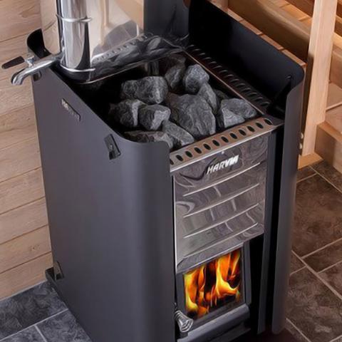 Harvia Linear 22 Series Sauna Wood Stove Protective Sheath Panel
