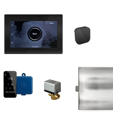 Mr.Steam Xbutler Aroma Glass Steam Shower Control Package
