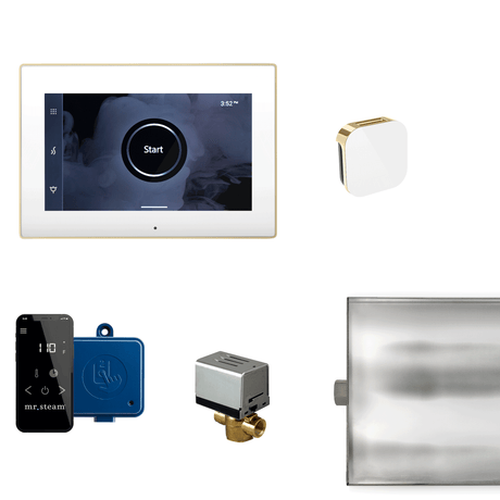 Mr.Steam Xbutler Aroma Glass Steam Shower Control Package