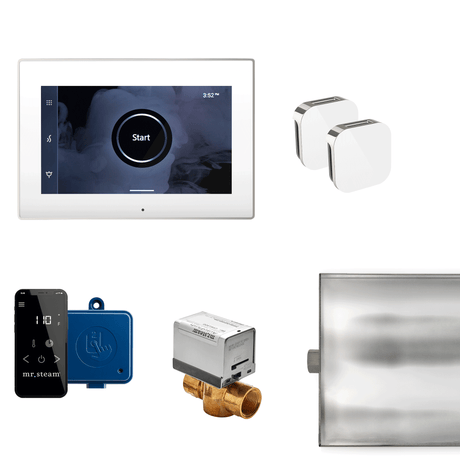 Mr.Steam XButler Max Aroma Glass Steam Shower Control Package