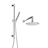 ThermaSol Complete Rain Shower Fixture Package, Round