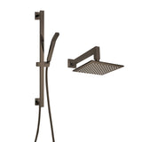 ThermaSol Complete Rain Shower Fixture Package, Round