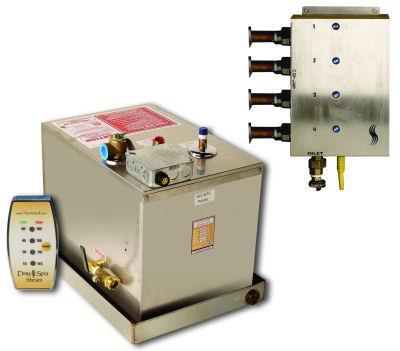 ThermaSol Day Spa Series Three-Room Commerical Steam Generator, 16kW