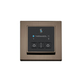 ThermaSol Easy Start Series Steam Shower Control, Modern Recessed Square