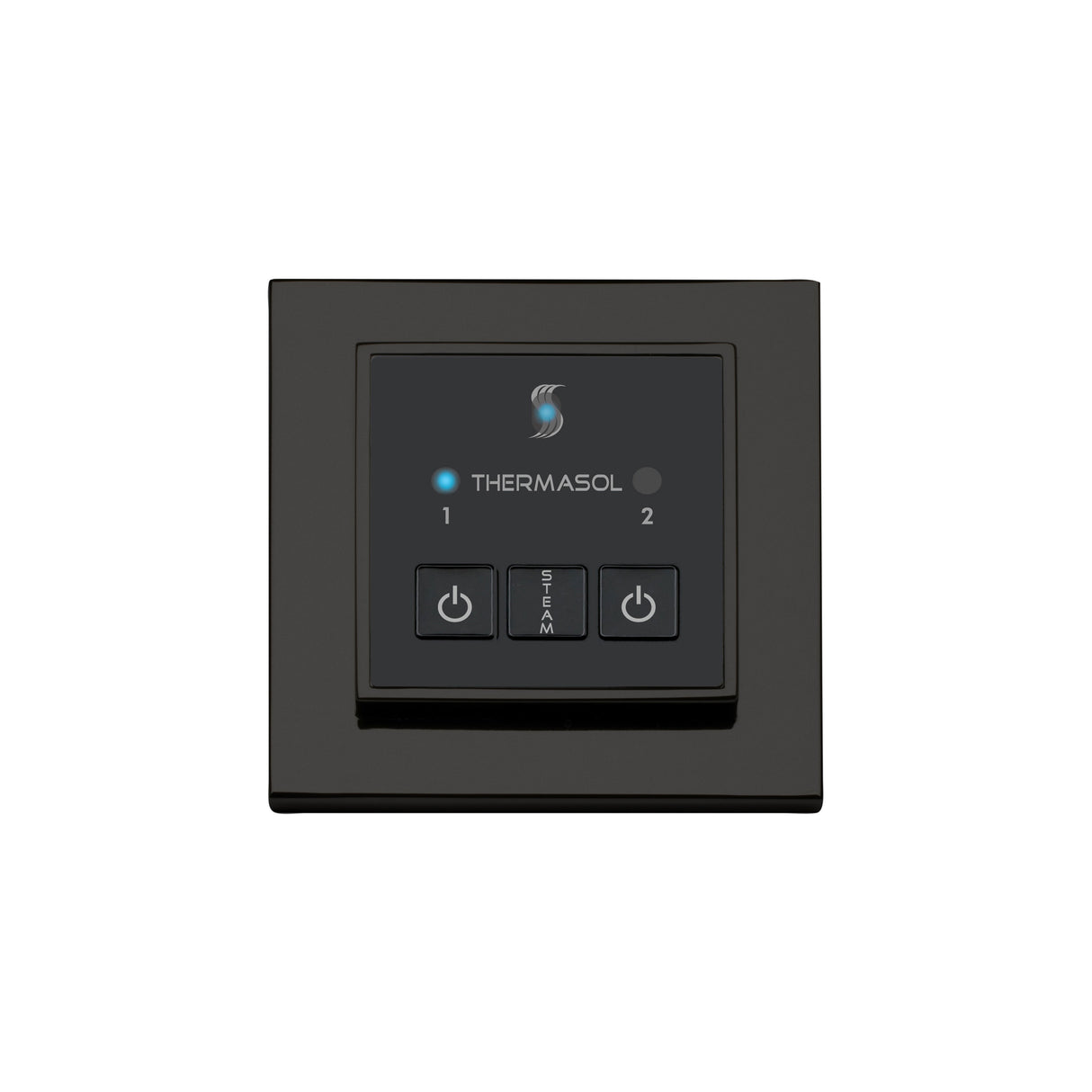ThermaSol Easy Start Series Steam Shower Control, Modern Recessed Square