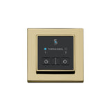 ThermaSol Easy Start Series Steam Shower Control, Modern Recessed Square