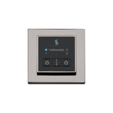 ThermaSol Easy Start Series Steam Shower Control, Modern Recessed Square